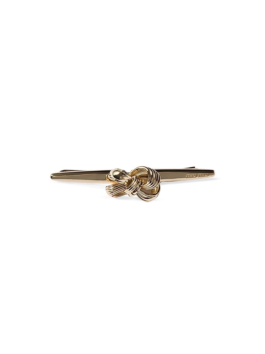 Women's Metal Hair Barrette - Bronze