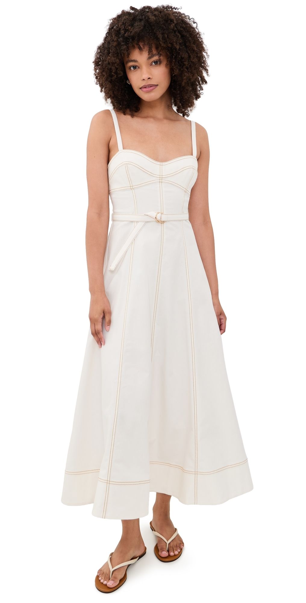 Hill House Home The Fiona Dress Off White L