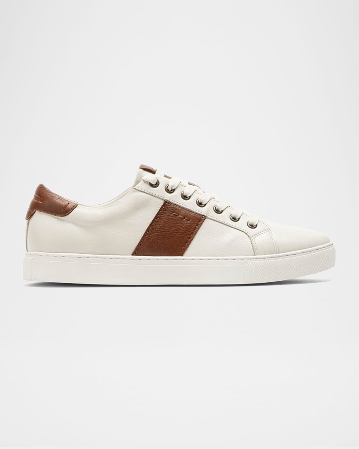 Men & apos;s Endeavour Leather Cruise Sneakers