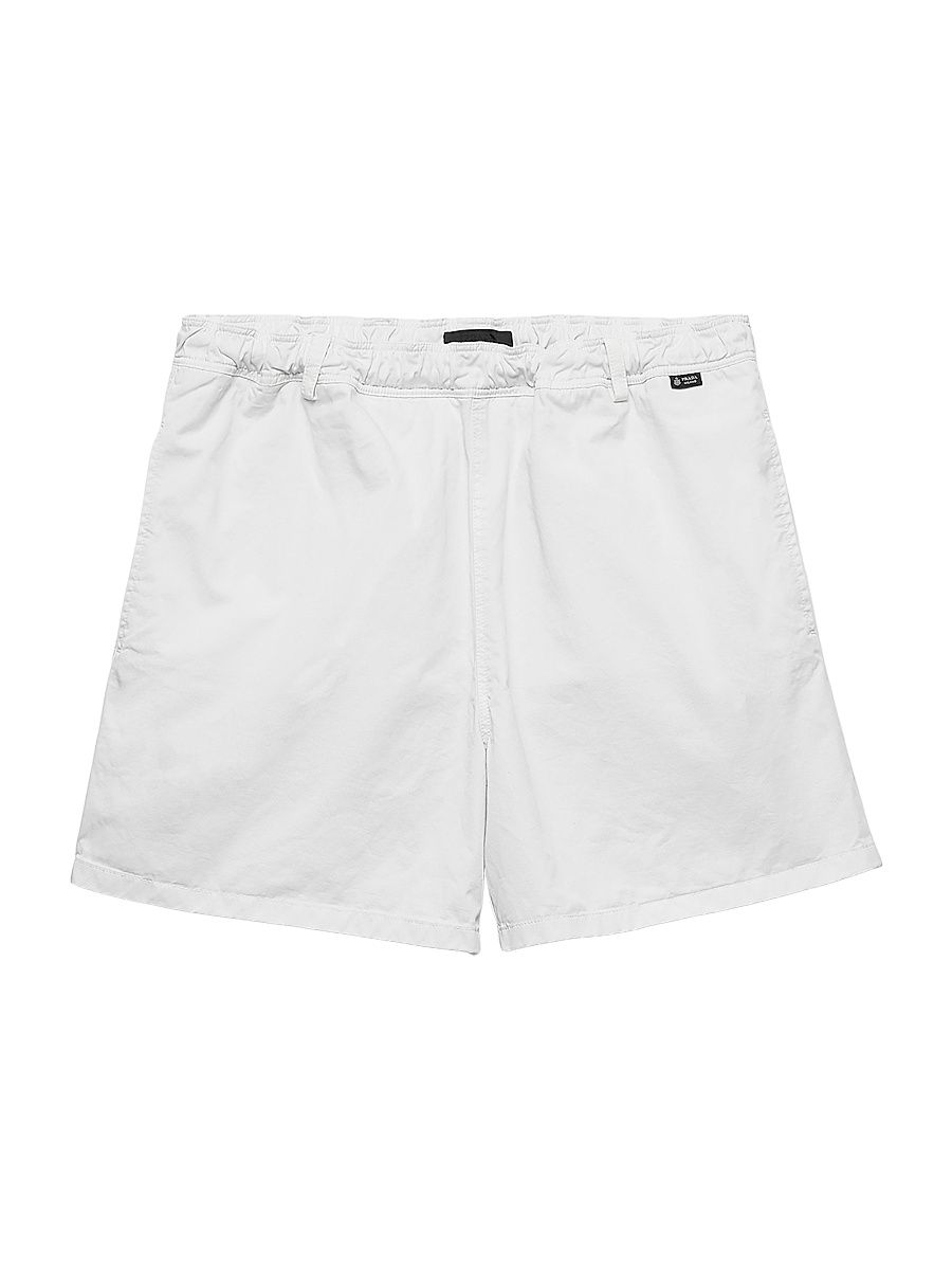 Men's Twill Swim Trunks - White - Size Large