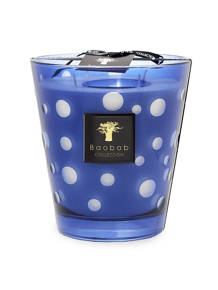 Bubbles Blue Max16 Candle - Blue