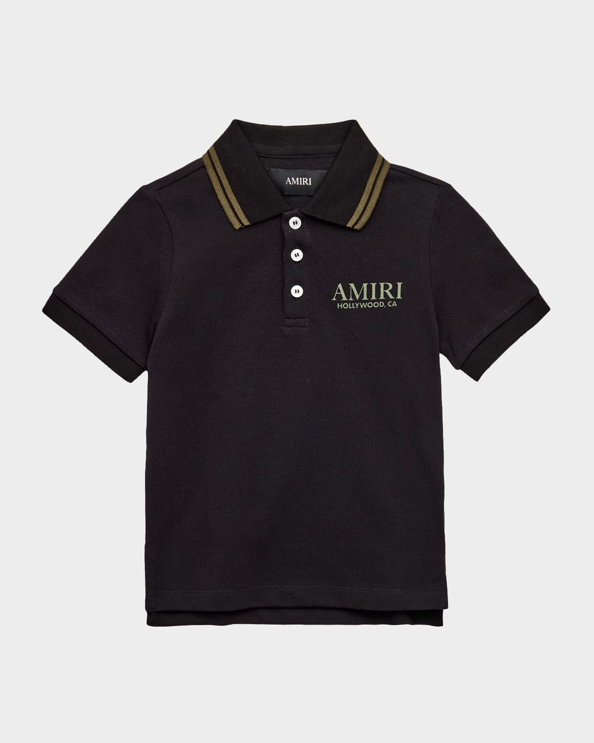 Boy & apos;s Bones Cotton Polo Shirt, Size 4-12