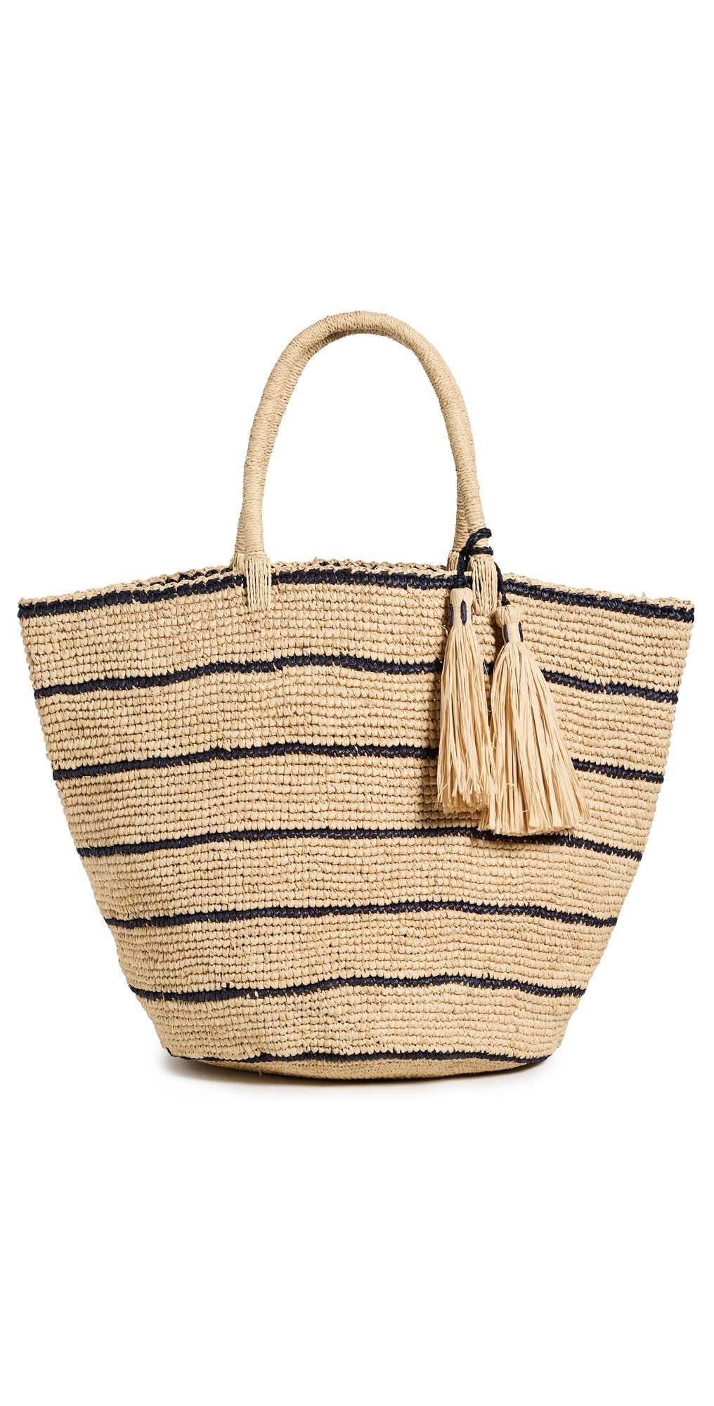 Mar Y Sol Costa Tote Navy One Size