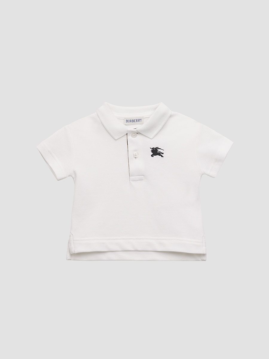 Baby Boy's, Little Boy's & Boy's EKD Polo Shirt - White - Size 6 Months