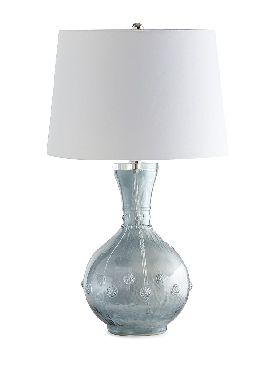 Augustine Glass Table Lamp - Grey