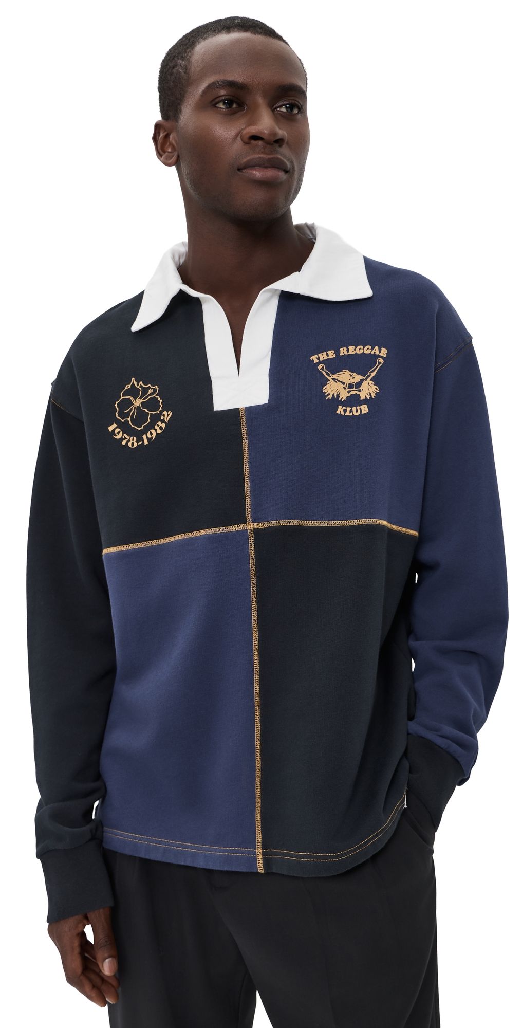 Nicholas Daley Reggae Klub Rugby Jersey Black/Midnight M
