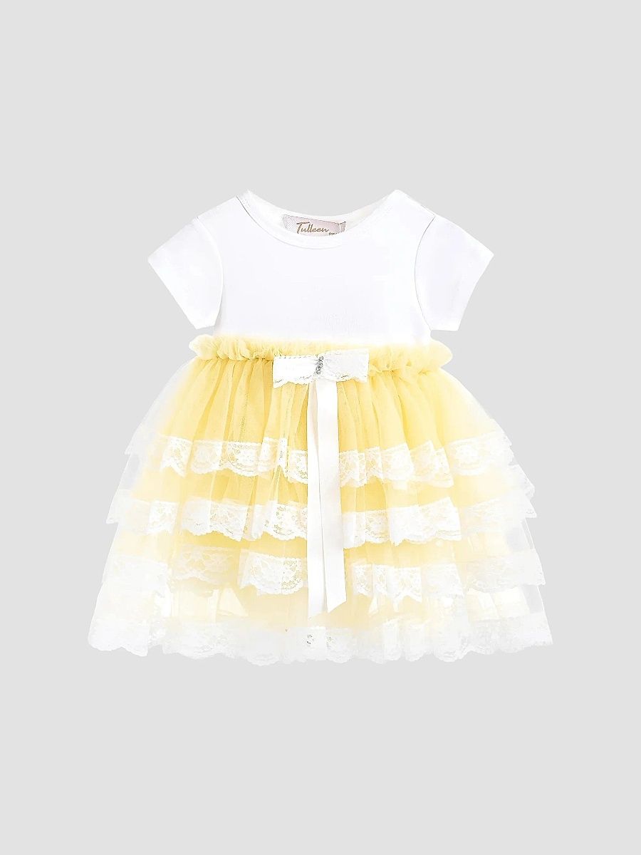 Tulleen Girl's Baby Girl's Briony Dress - Yellow - Size 18 Months
