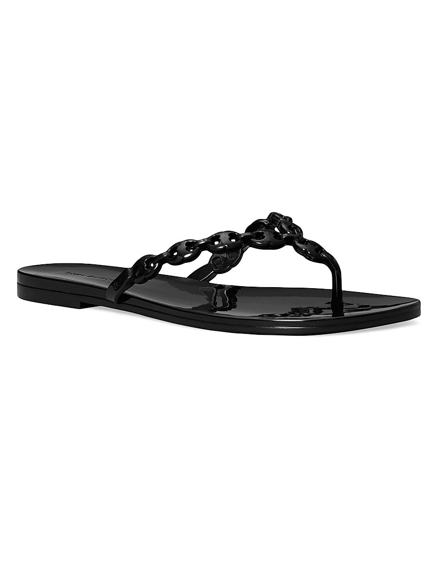 Women's Gemini Link Jelly Sandal - Black - Size 9