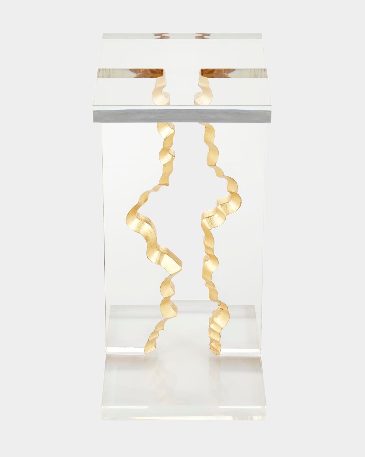 Gold Landscape Martini Table