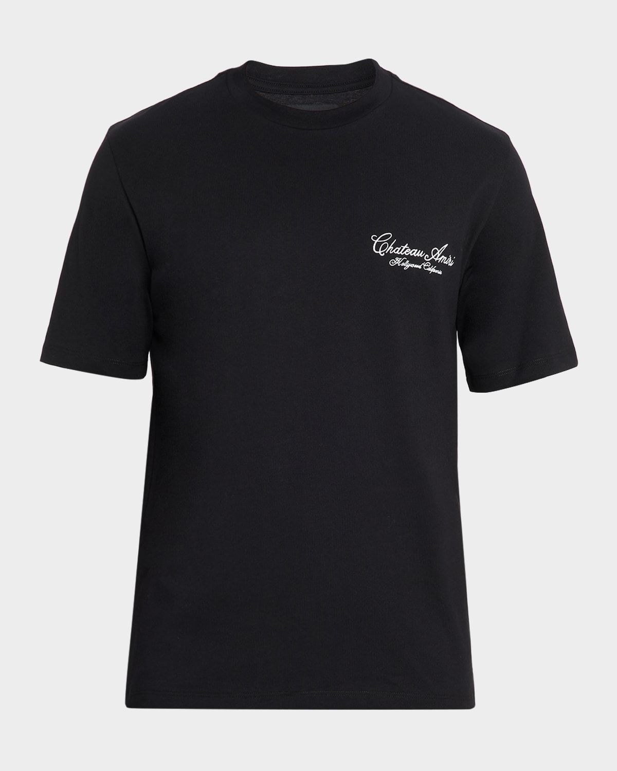 Men & apos;s Chateau Amiri Script Cotton T-Shirt