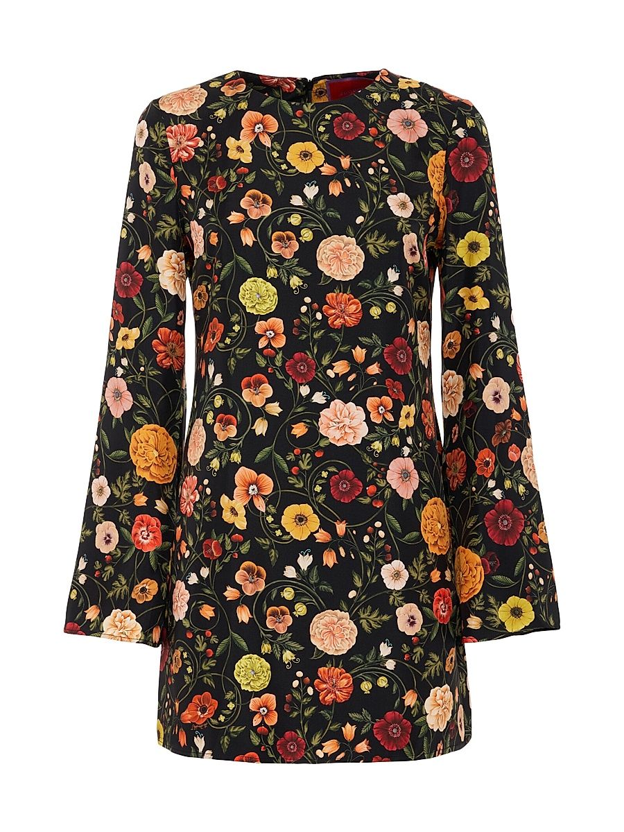 Women's Mini Supremes Swing Dress - Botticelli Black - Size XL