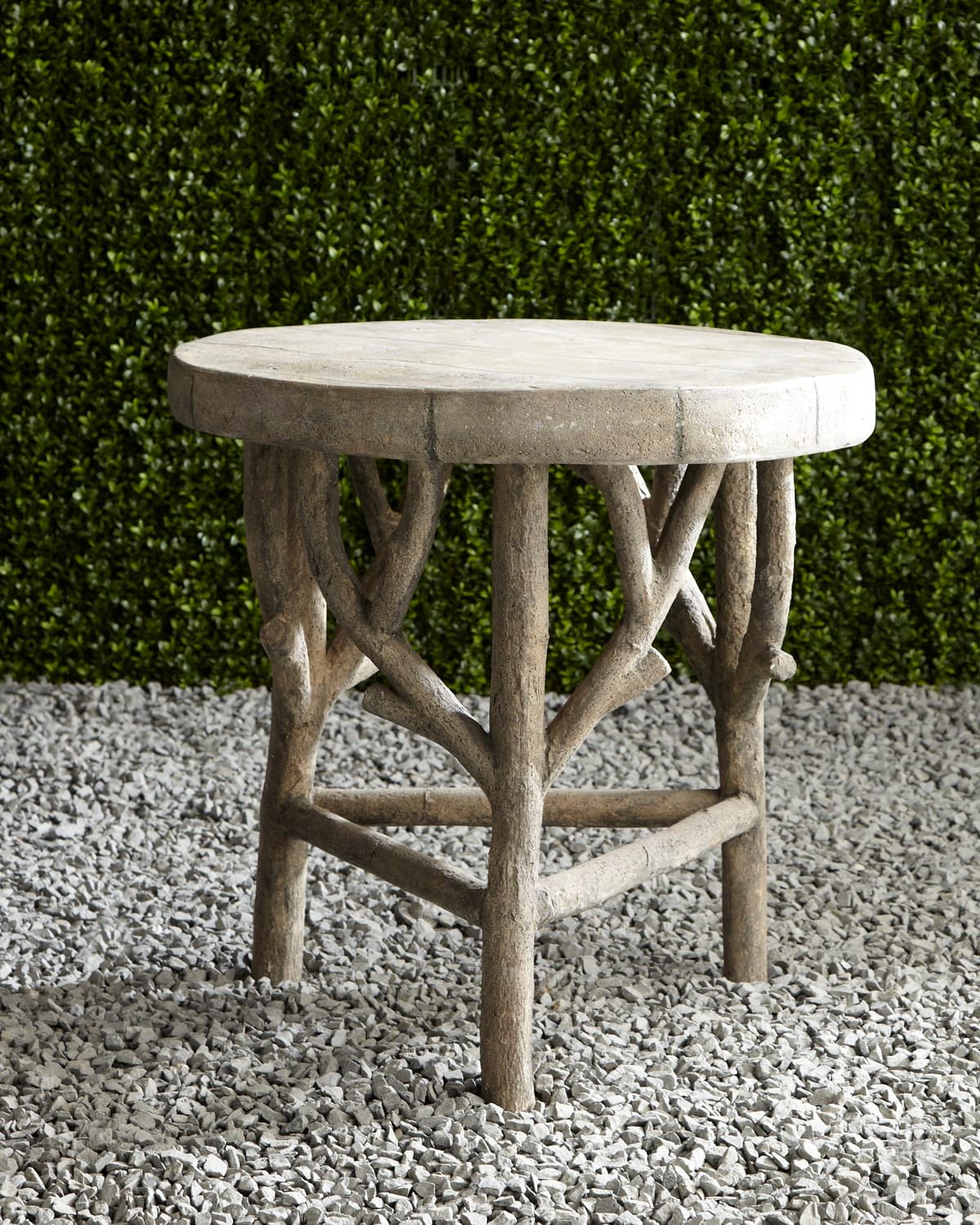 Artemis Faux-Bois Side Table