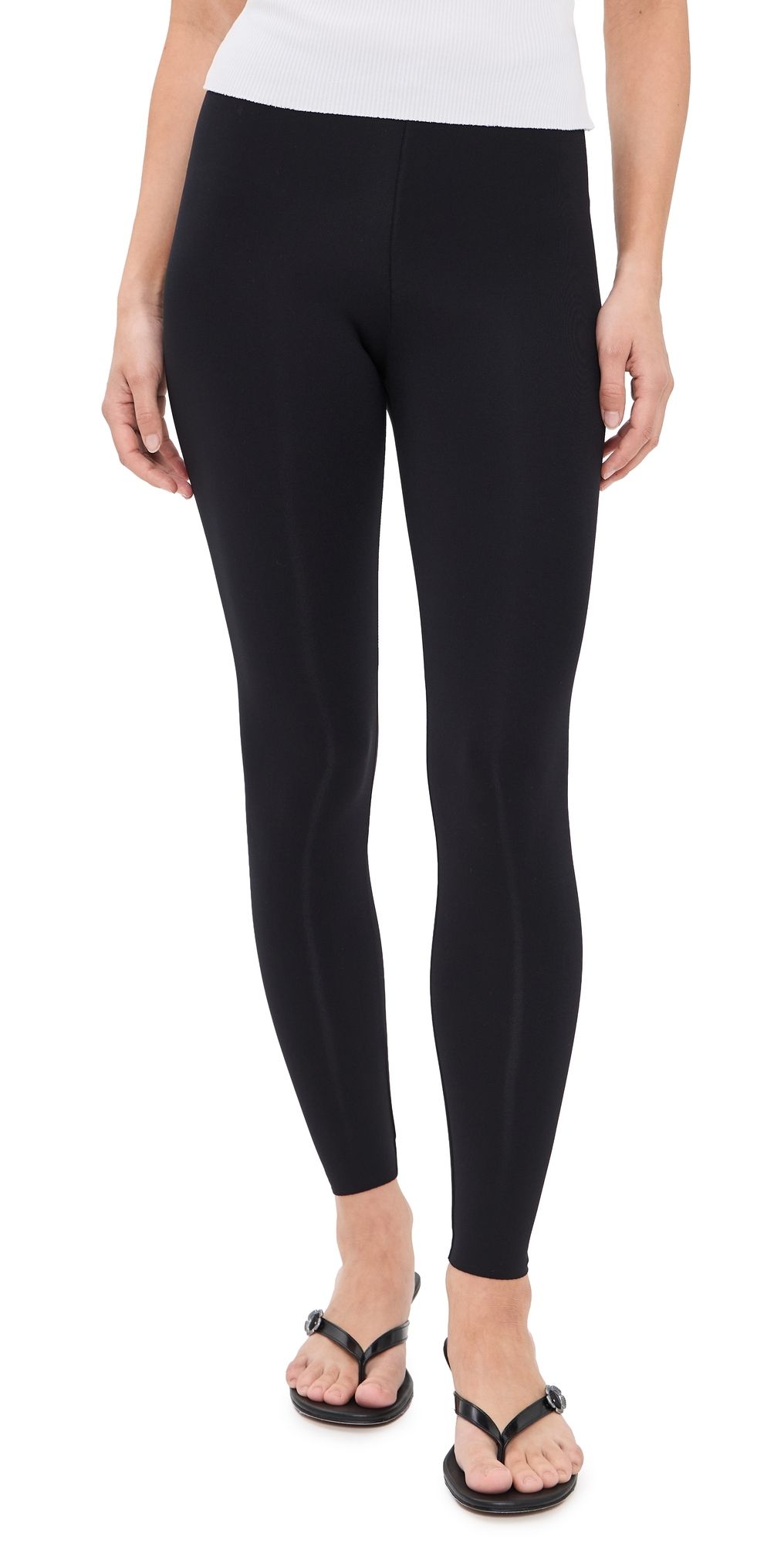 Commando Neoprene Petite Leggings Black S-P