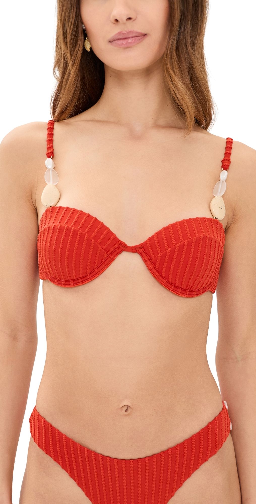 Palmacea Perla Top Shell Red Shell Red M