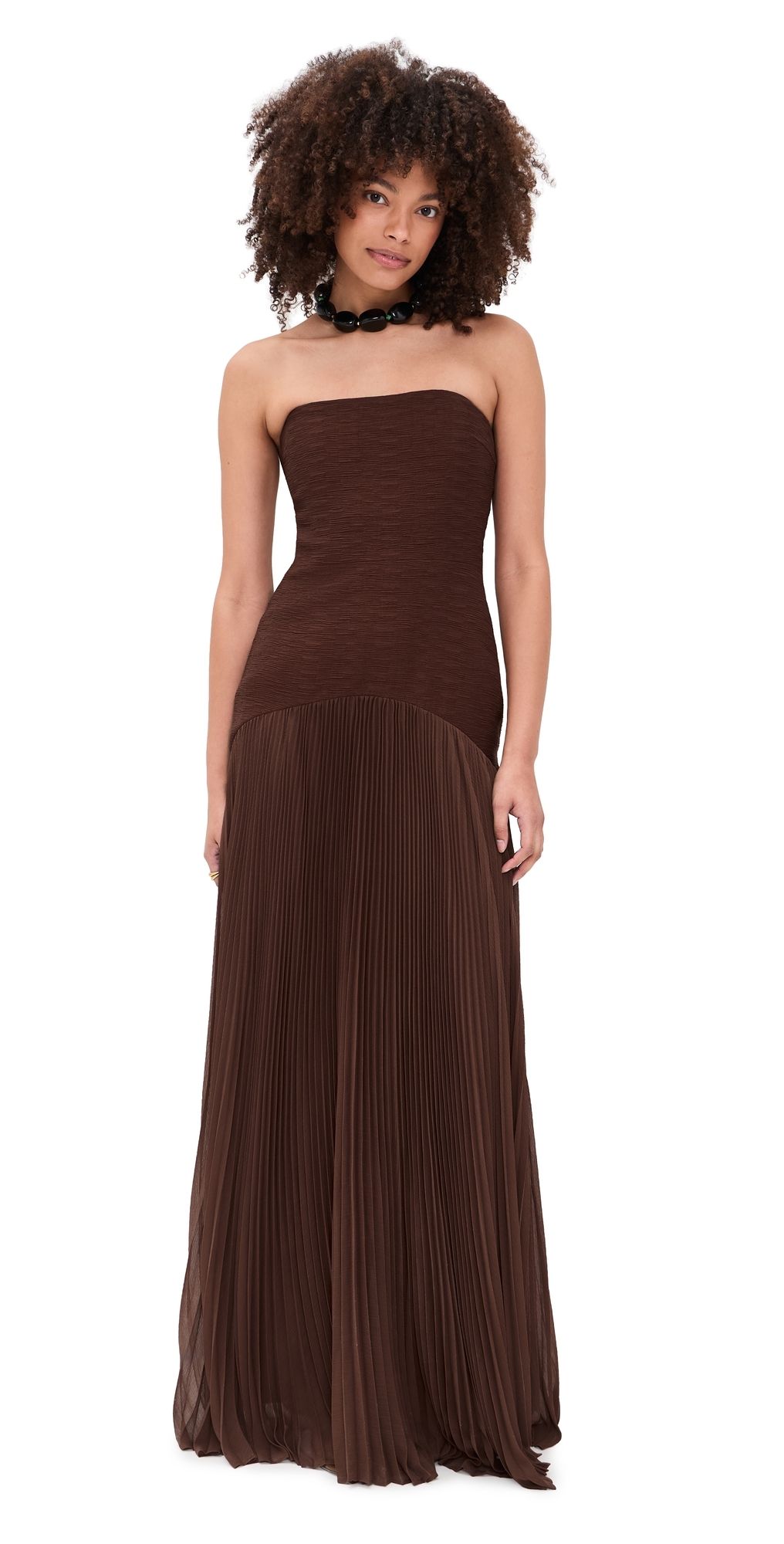 ALEXIS Sunniva Dress Brown M