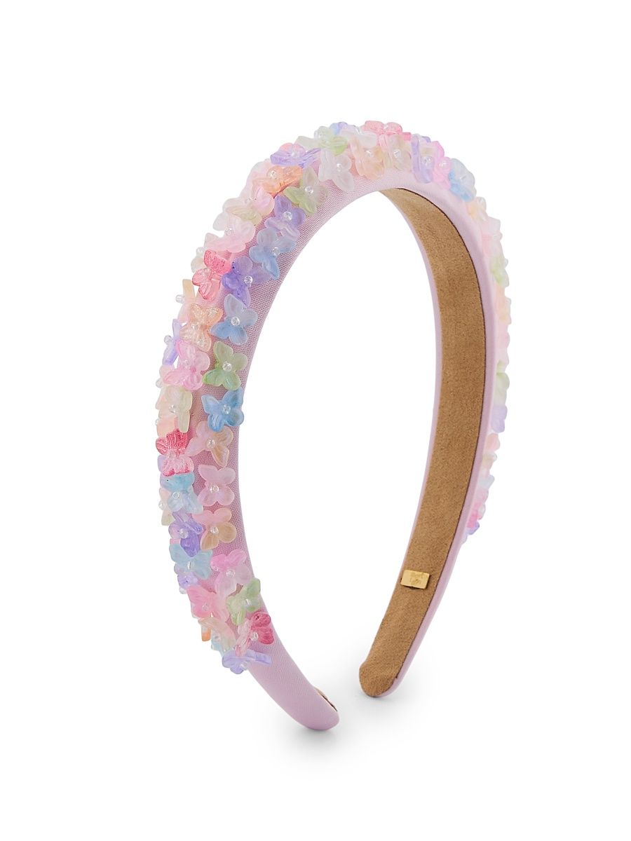 Girl's Butterfly Crystal Headband