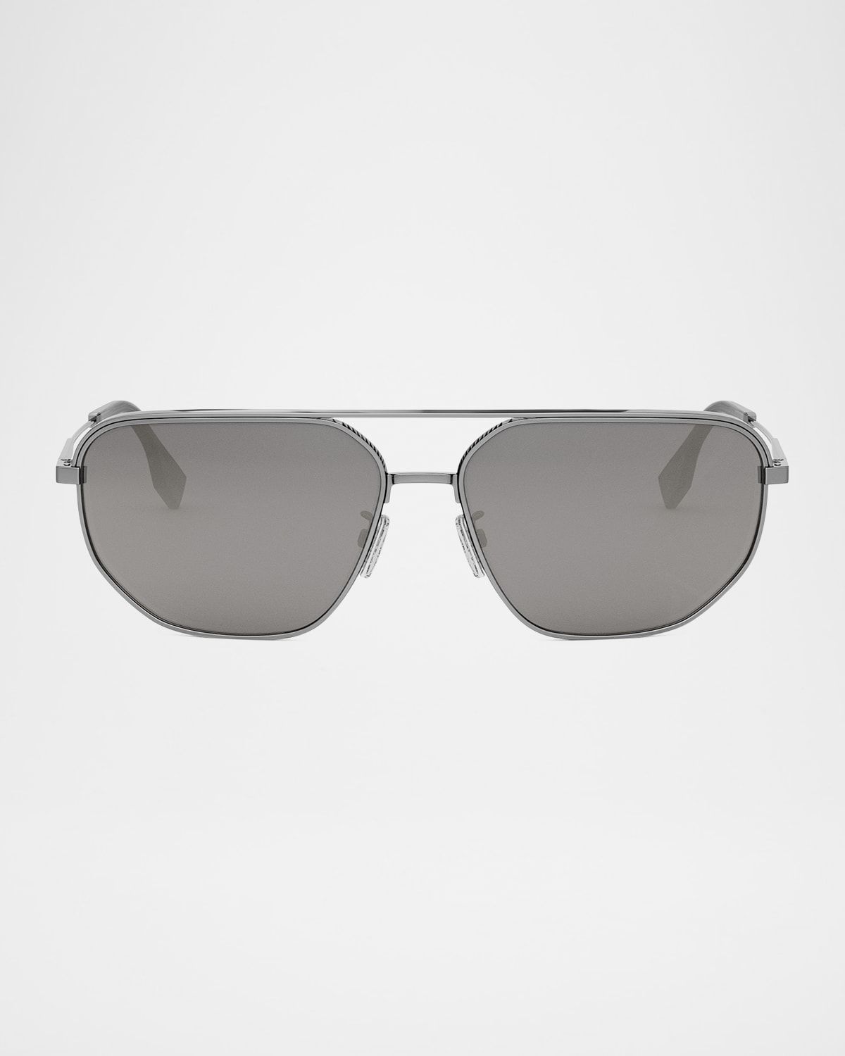 Men & apos;s Fendi Travel Metal Rectangle Sunglasses