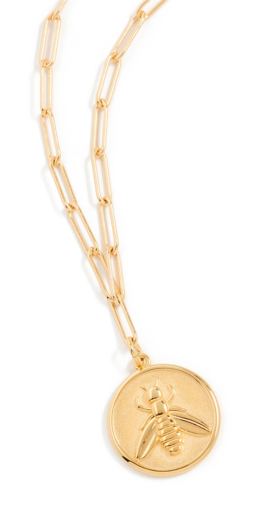 HART Resilience Bee Coin Necklace Gold One Size