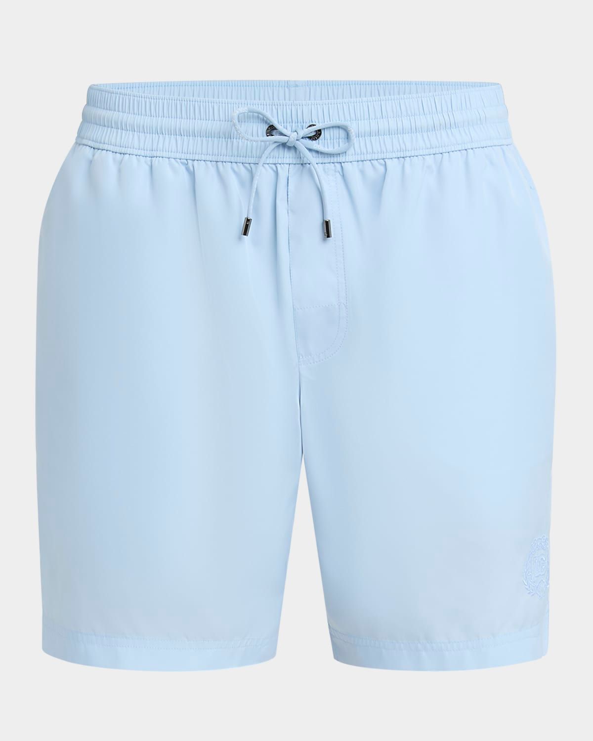 Men & apos;s Tonal Emblem Swim Trunks