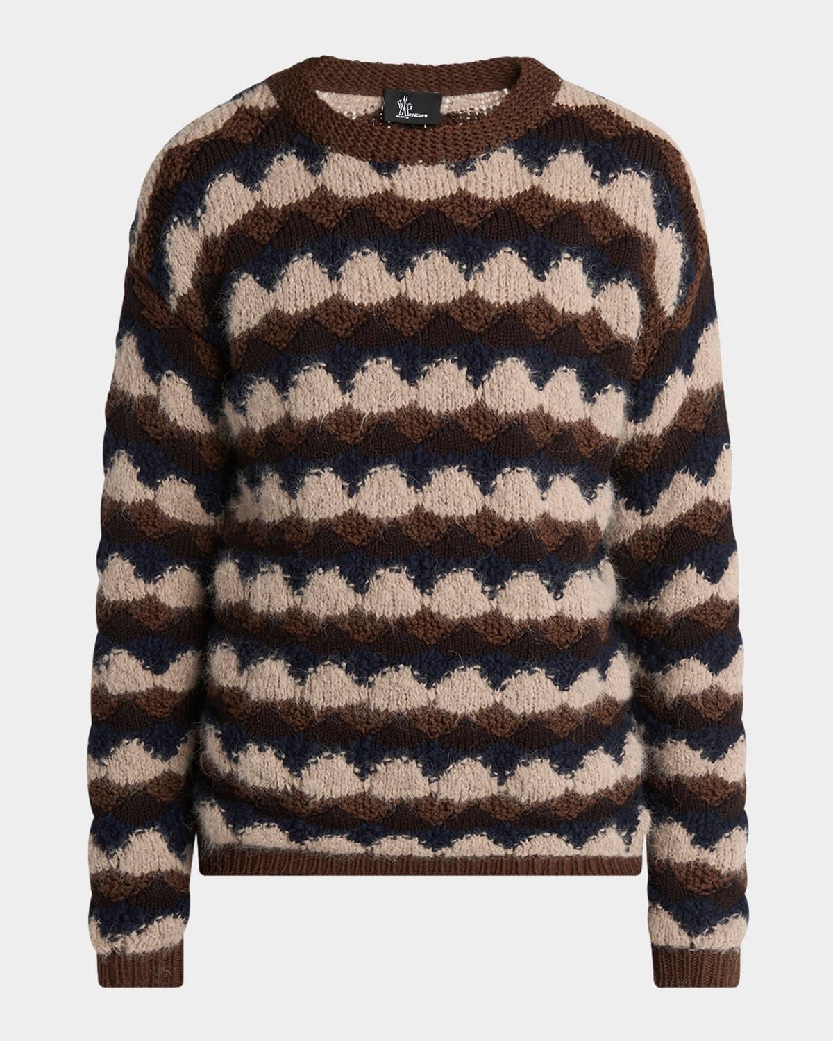 Men & apos;s Wool Patterned Sweater