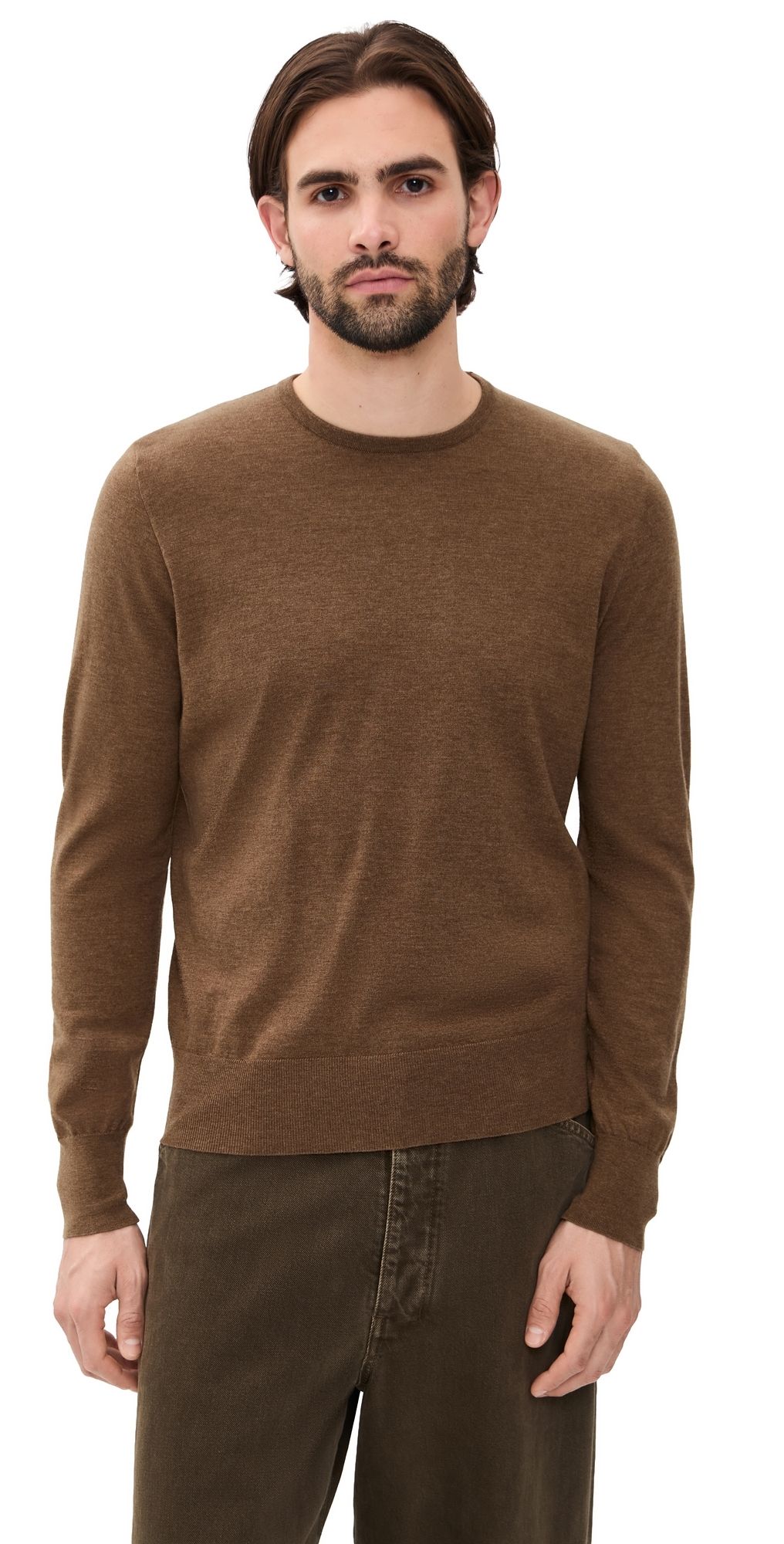 Lemaire Crew Neck Sweater Havana XL