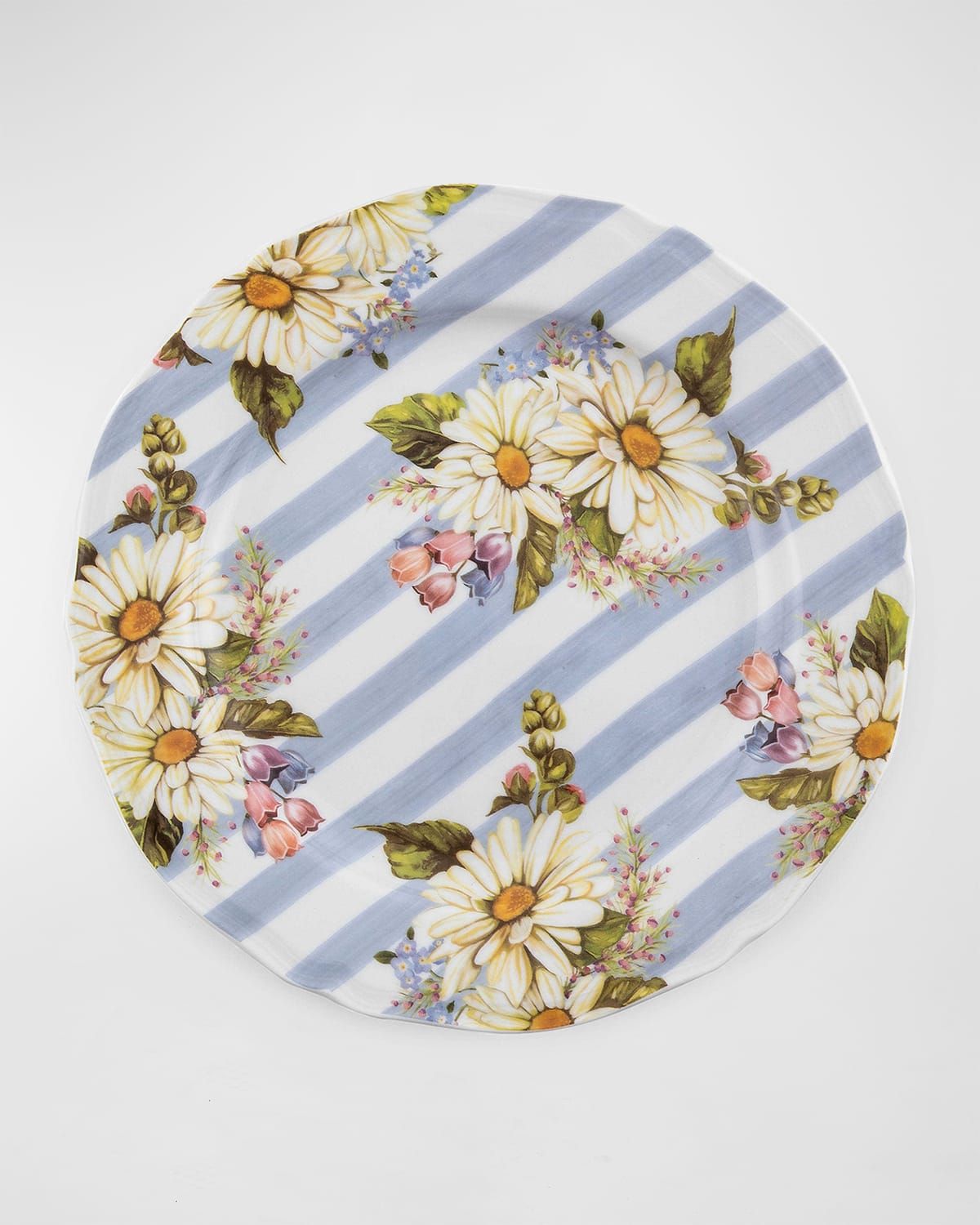 Wildflowers Dinner Plate, Blue