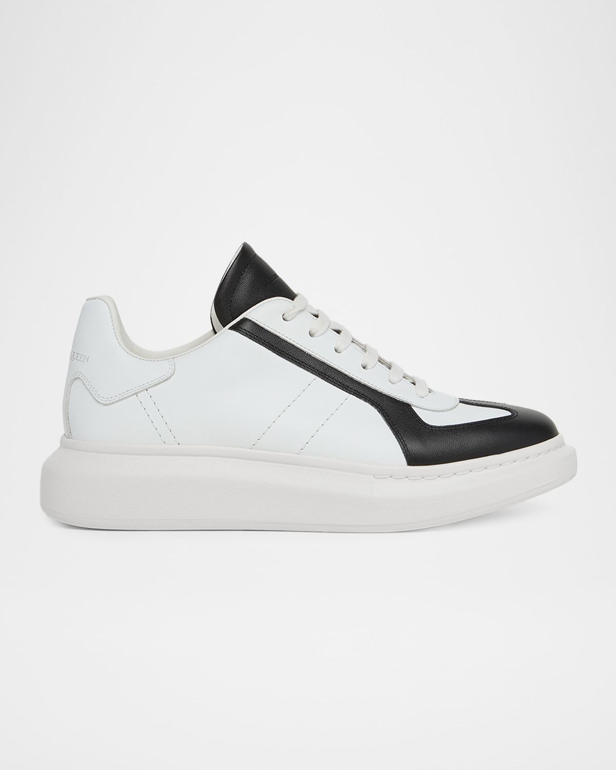 Men & apos;s Oversized Leather Low-Top Sneakers