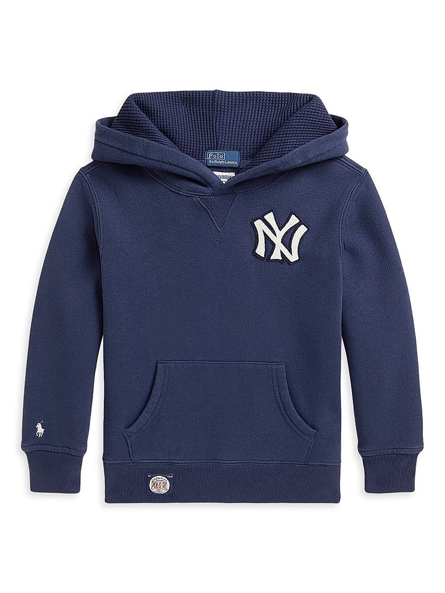 Little Boy's & Boy's Yankees Fleece Hoodie - Dark Cobalt - Size 18