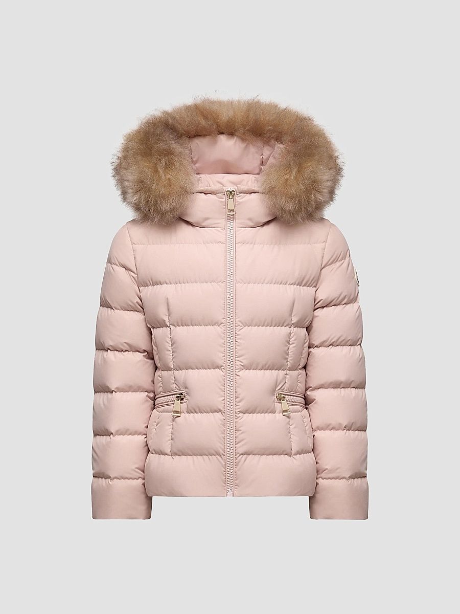 Little Girl's & Girl's Boedette Puffer Jacket - Light Pink - Size 4
