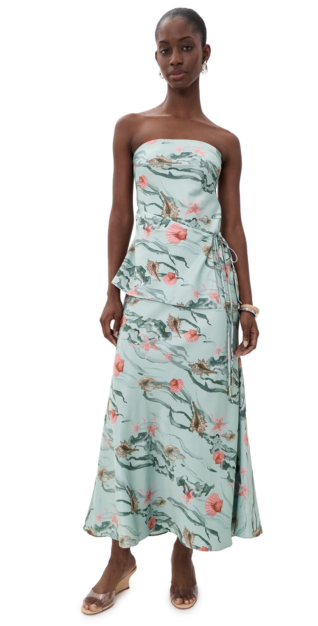 AMUR Ever Maxi Dress Tidal Mosaic 8