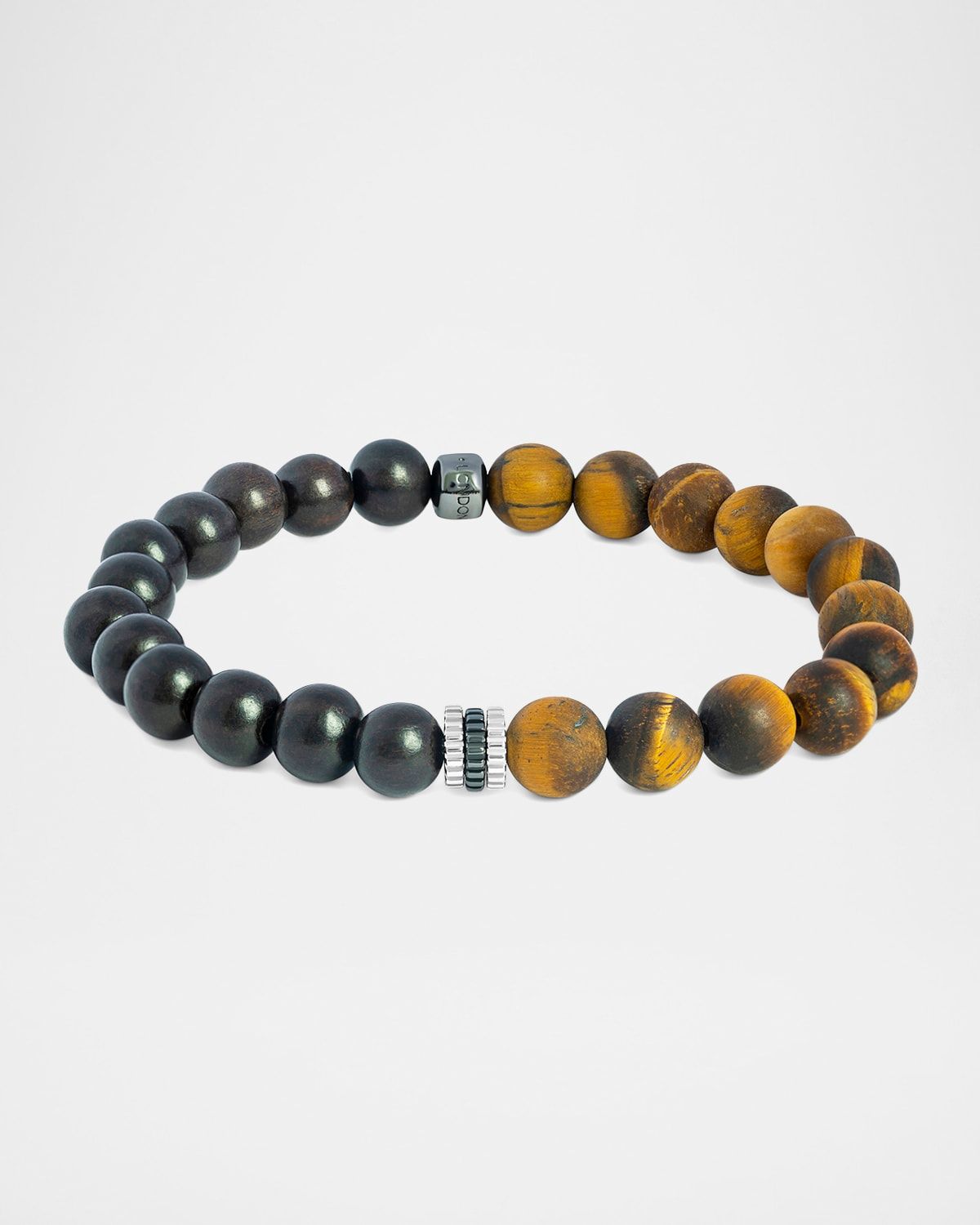 Men & apos;s Wooden Beaded Bracelet