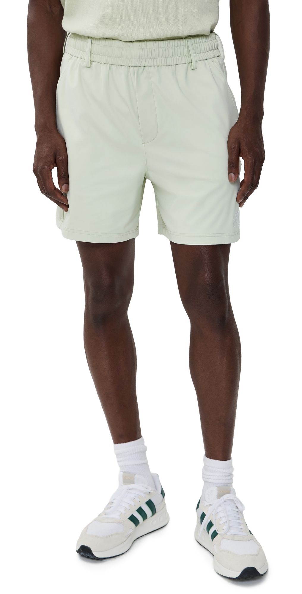 Malbon Scooter Coolcore Shorts Green Tint L