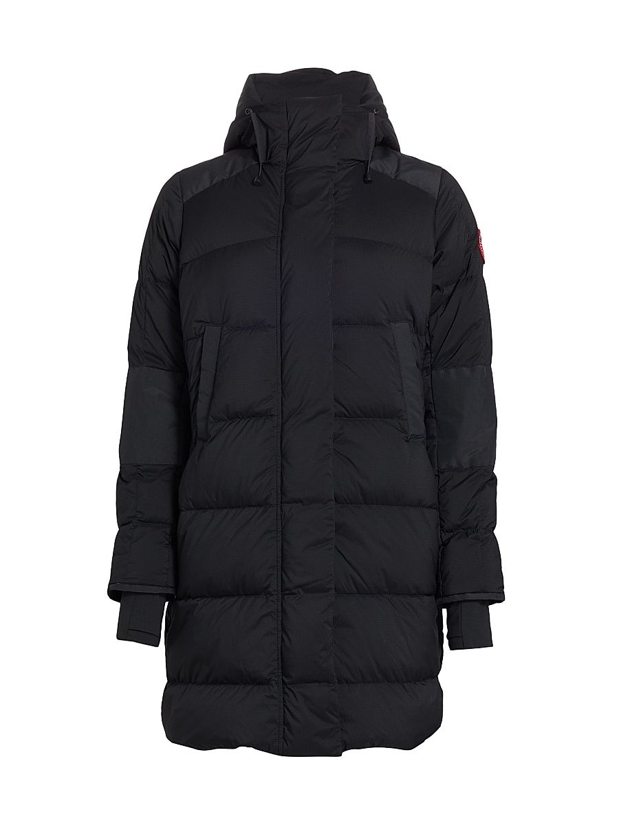 Women's Alliston Packable Down Coat - Black - Size XS