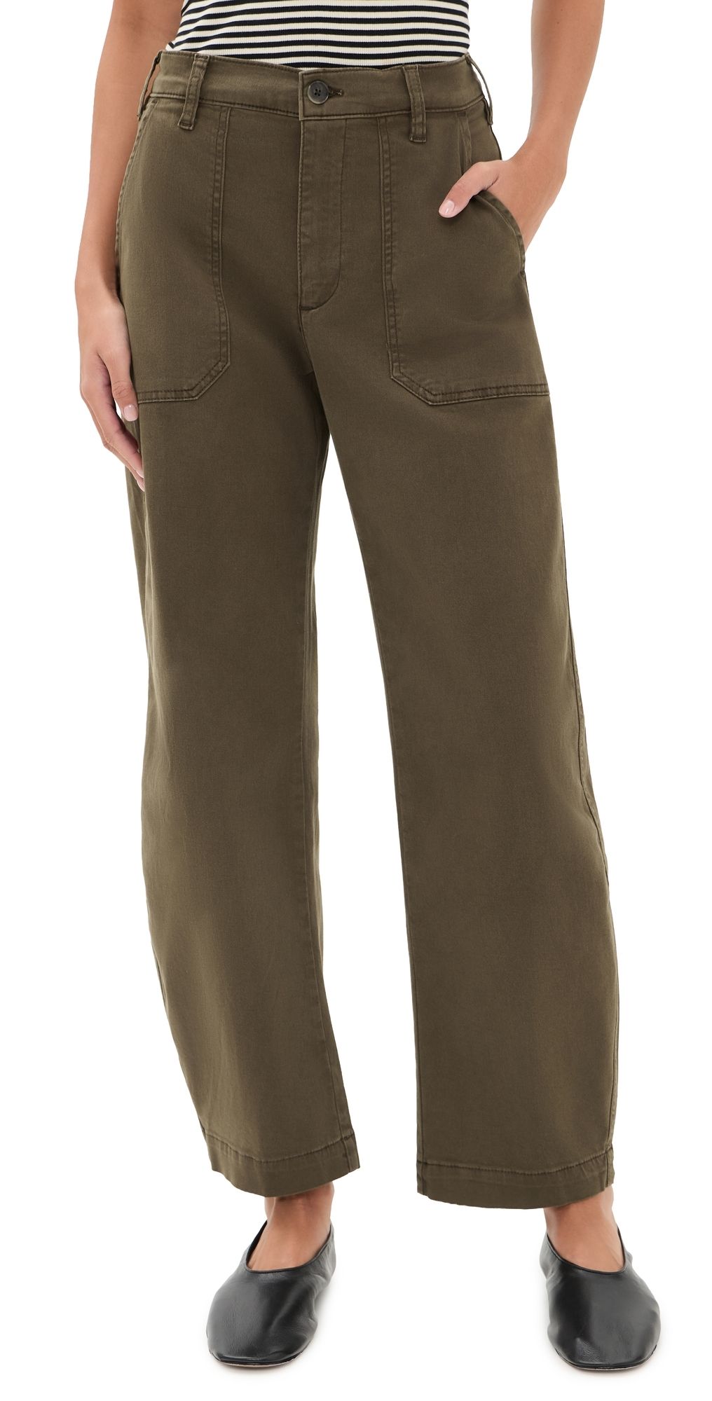 FRAME The Ranger Pants Deep Olive 25
