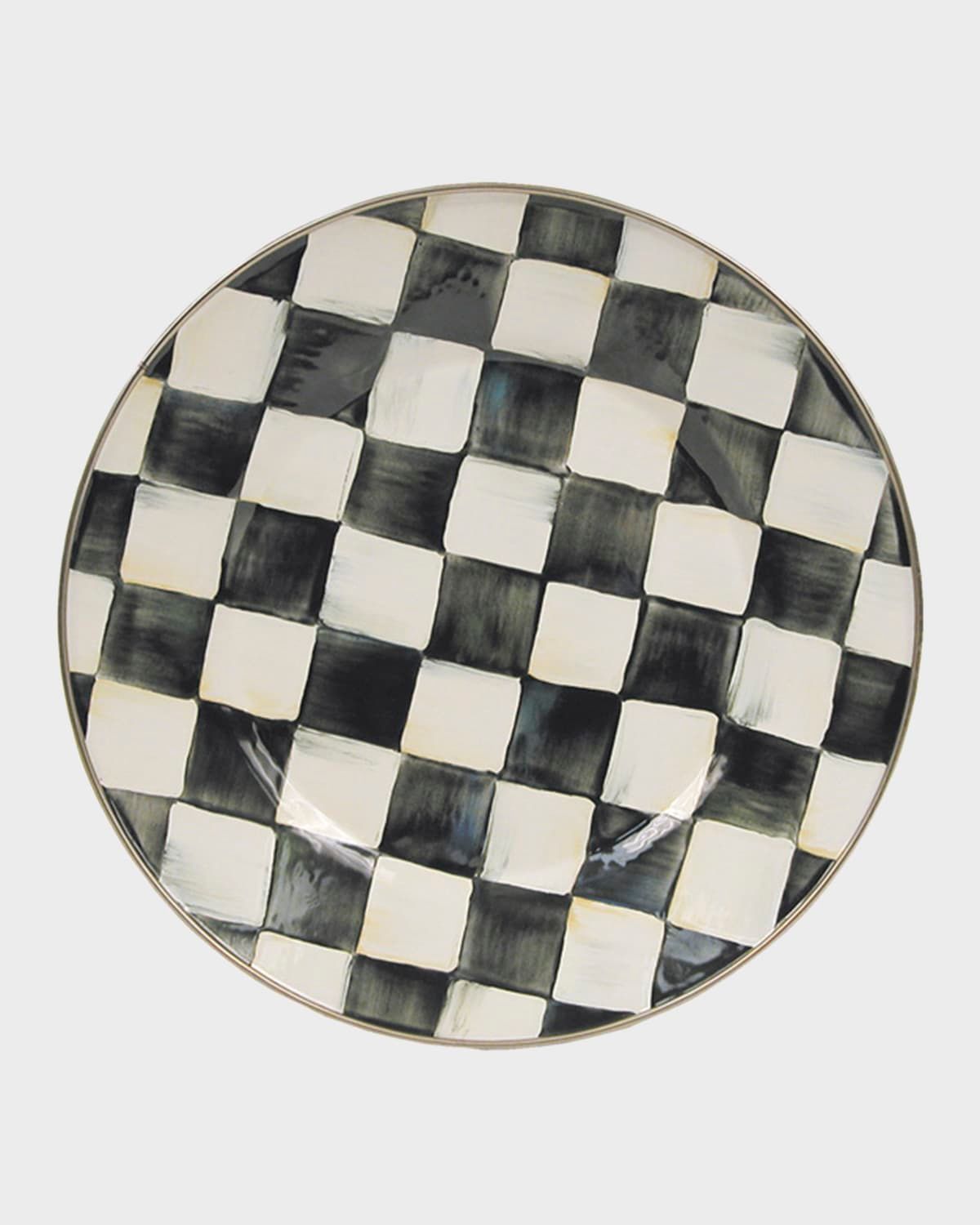 Courtly Check Dinner Plate