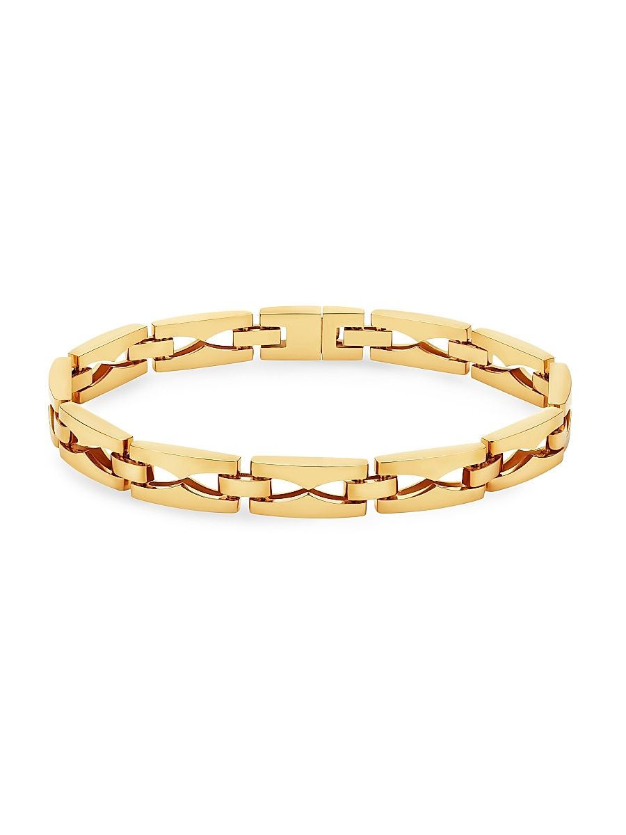 Women's B. zero1 18K Yellow Gold Chain Bracelet - Yellow Gold - Size 7.5