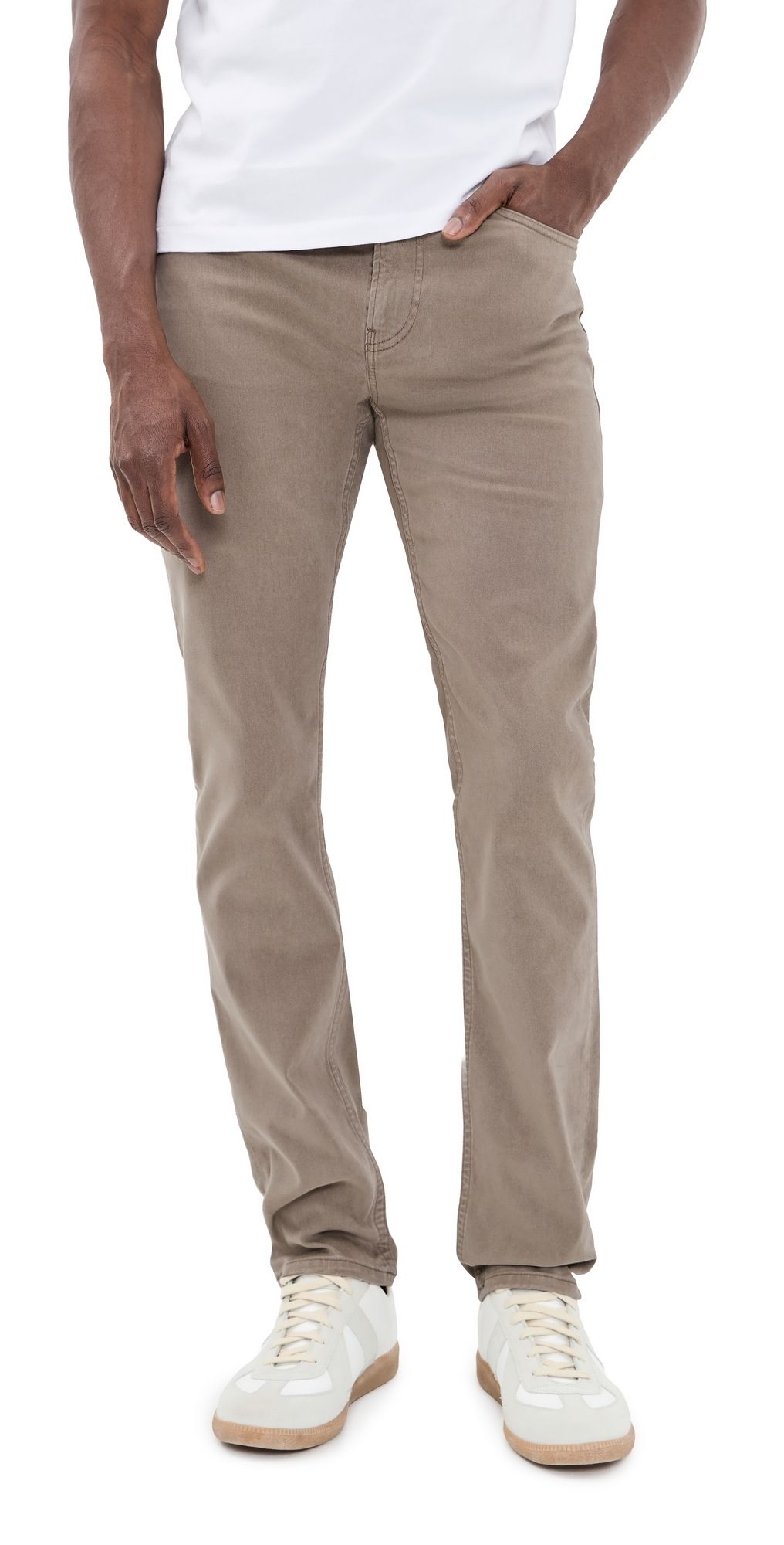 FRAME Modern Straight Twill Jeans Stone Grey 29