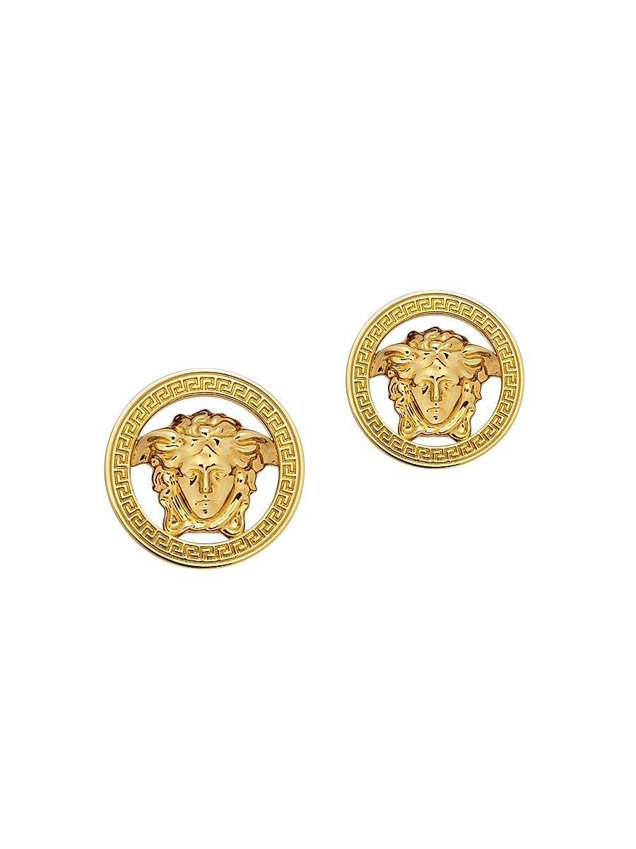 Women's Medusa '95 Goldtone Stud Earrings - Versace Gold