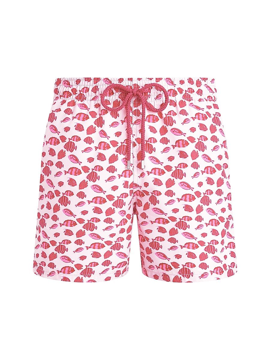 Men's Fishy Dance Swim Shorts - Pivoine - Size XXL