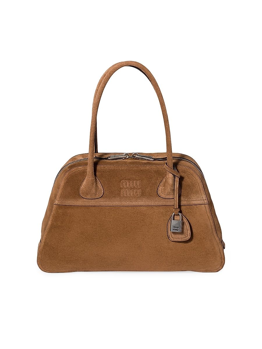 Women's Vivant Suede Shoulder Bag - Brown