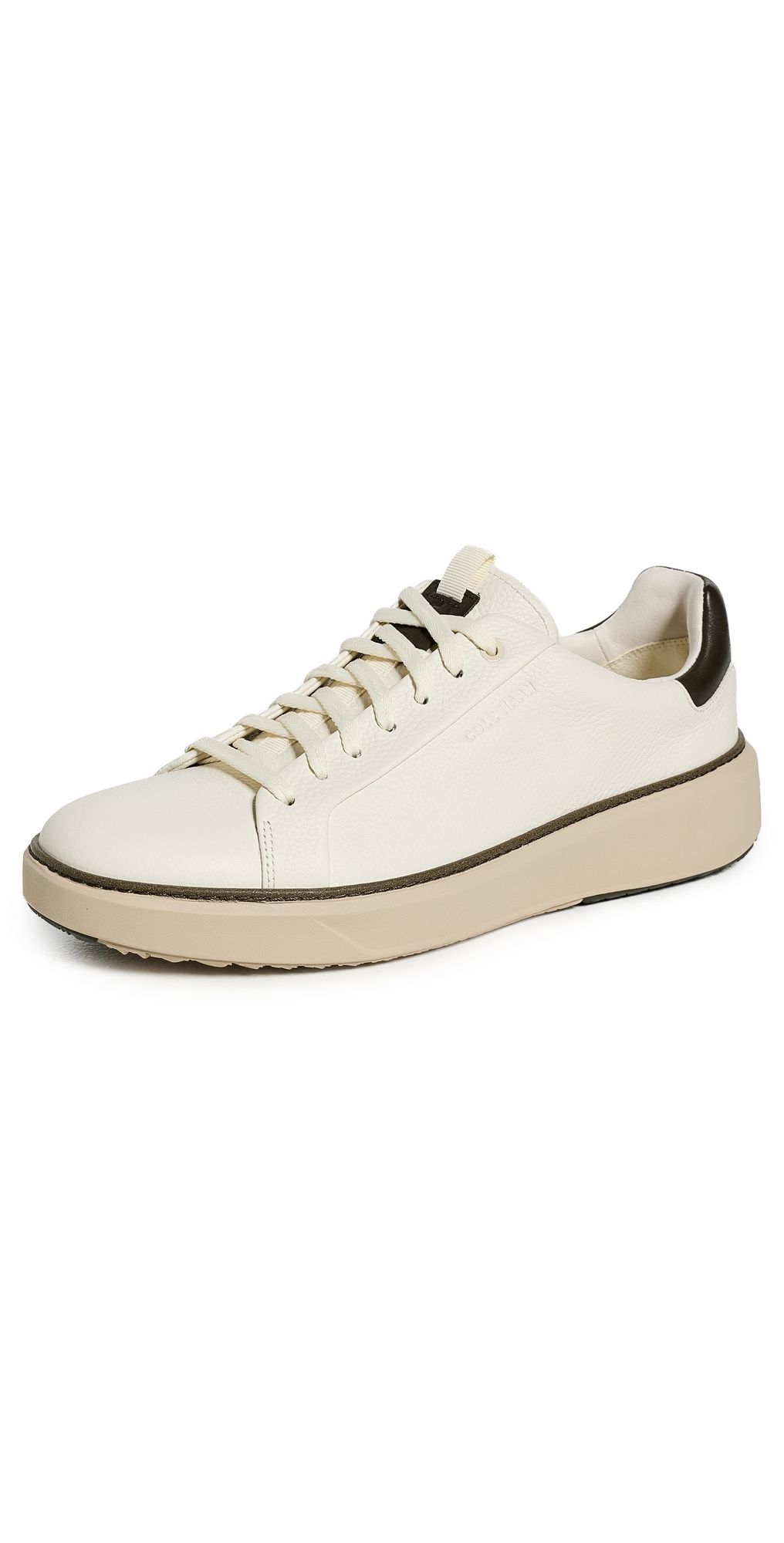 Cole Haan Grandpro Topspin Golf Shoes Ivory Wp/Ch Deep Olive 11