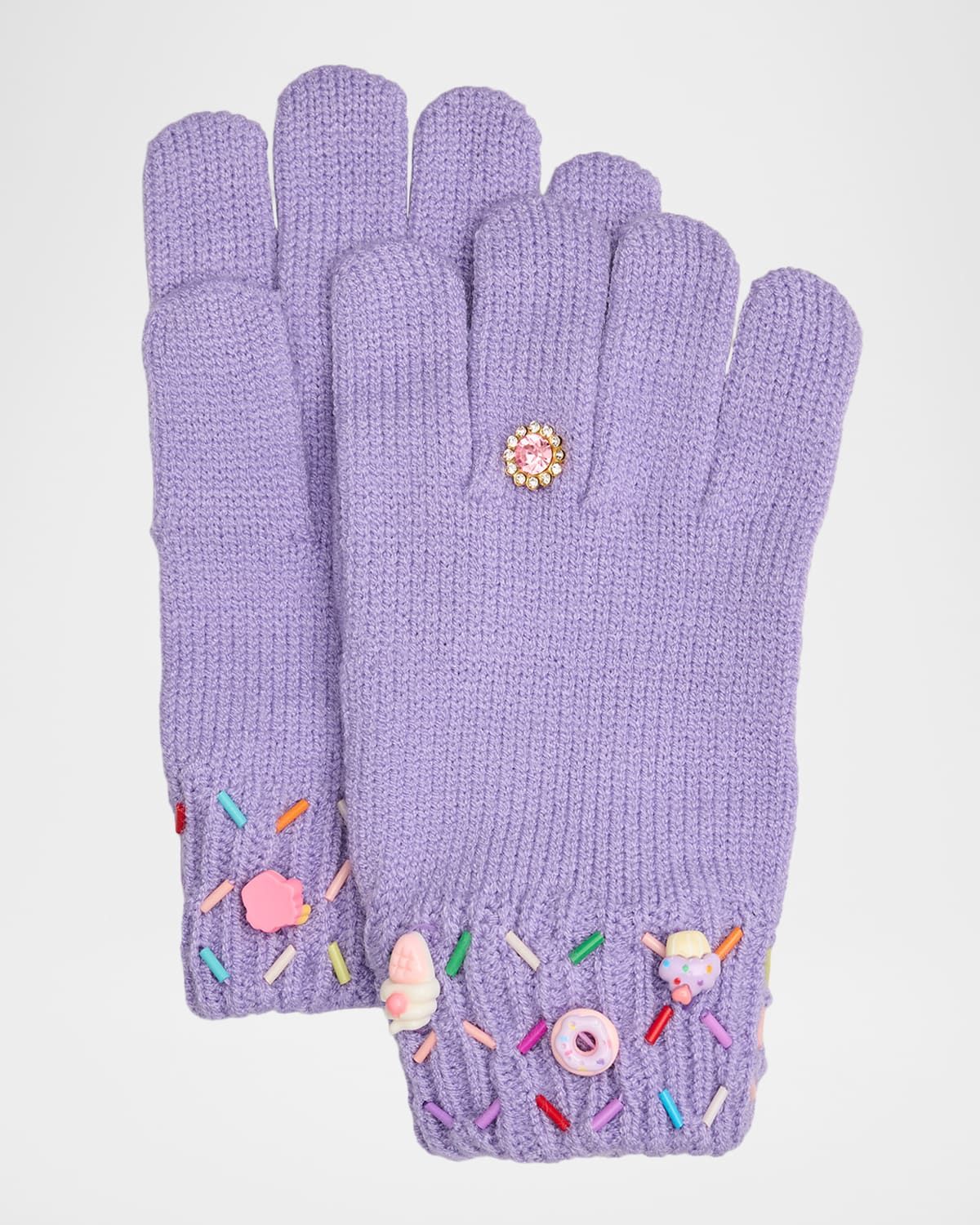 Kid & apos;s Sprinkled Charm Gloves