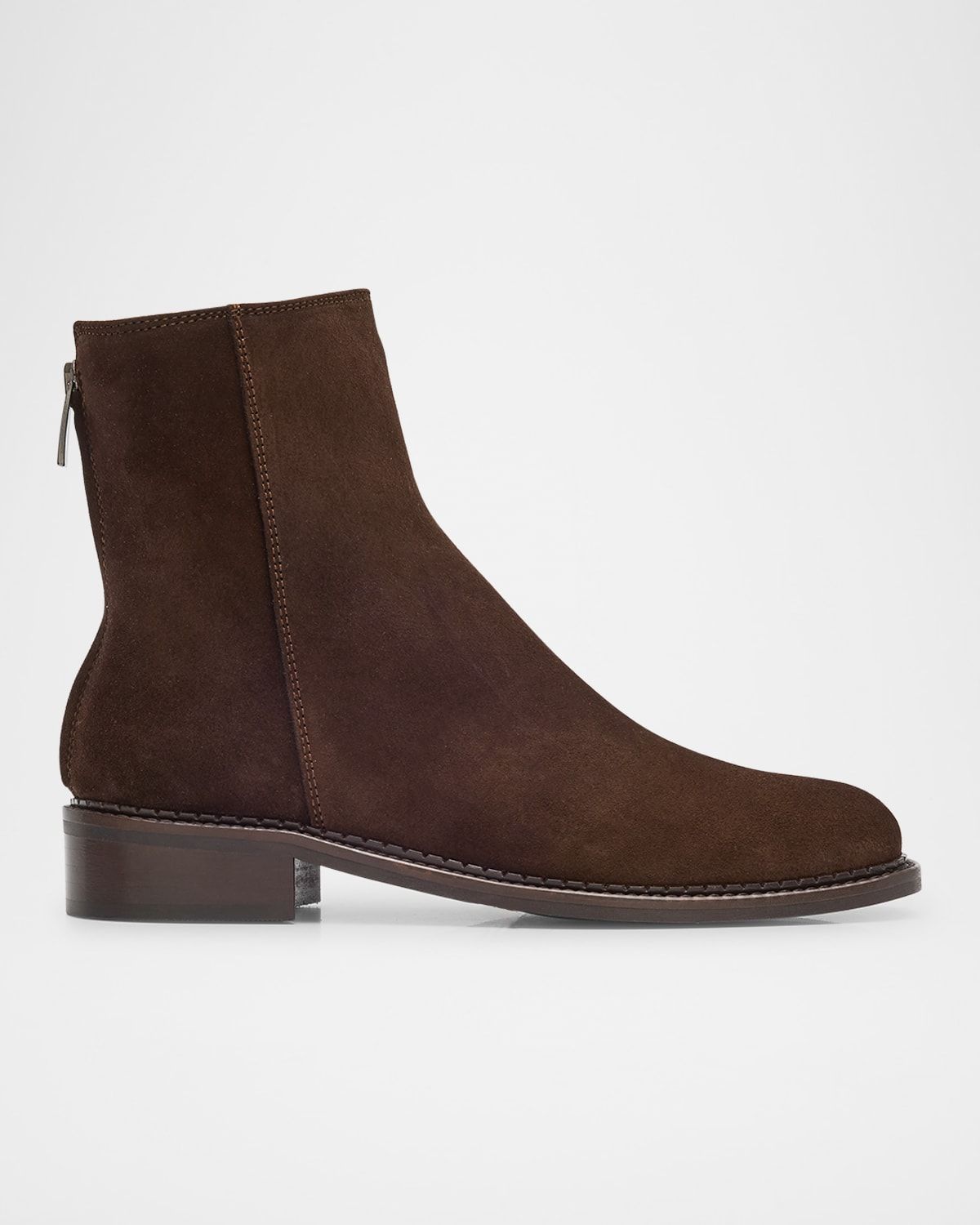 Selina Waterproof Suede Booties