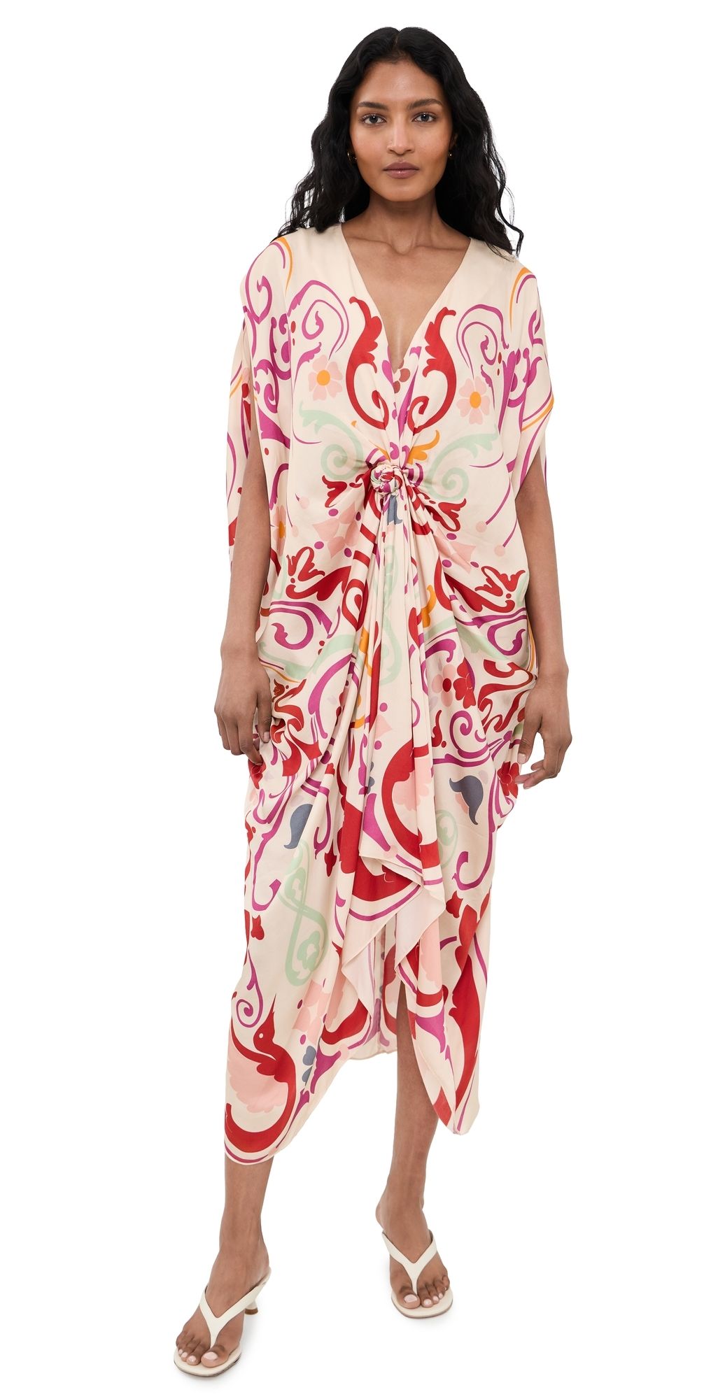 Carolina K Knot Caftan Fileteado M/L