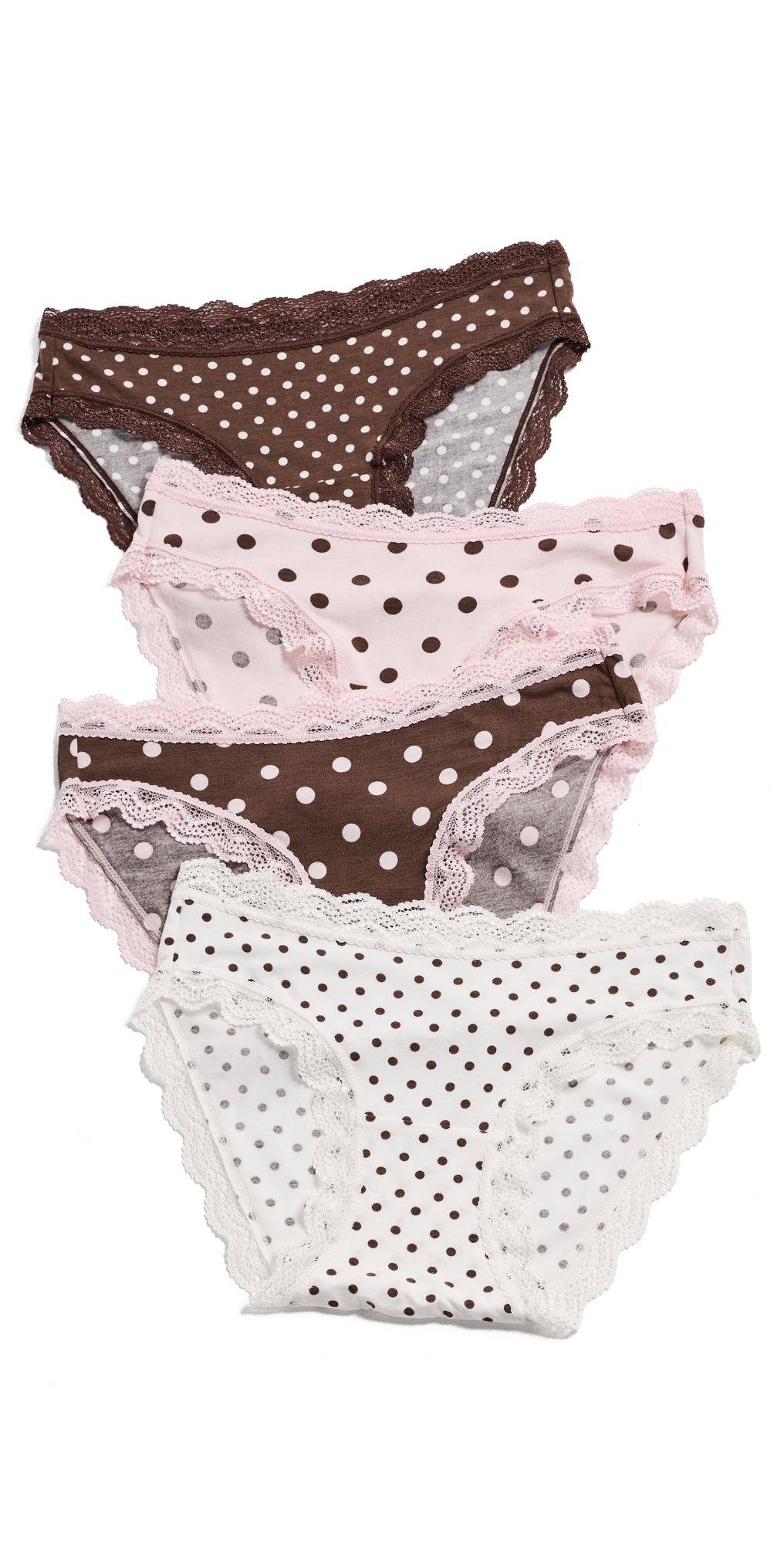 Stripe & Stare Original Knickers 4 Pack Neapolitan XS
