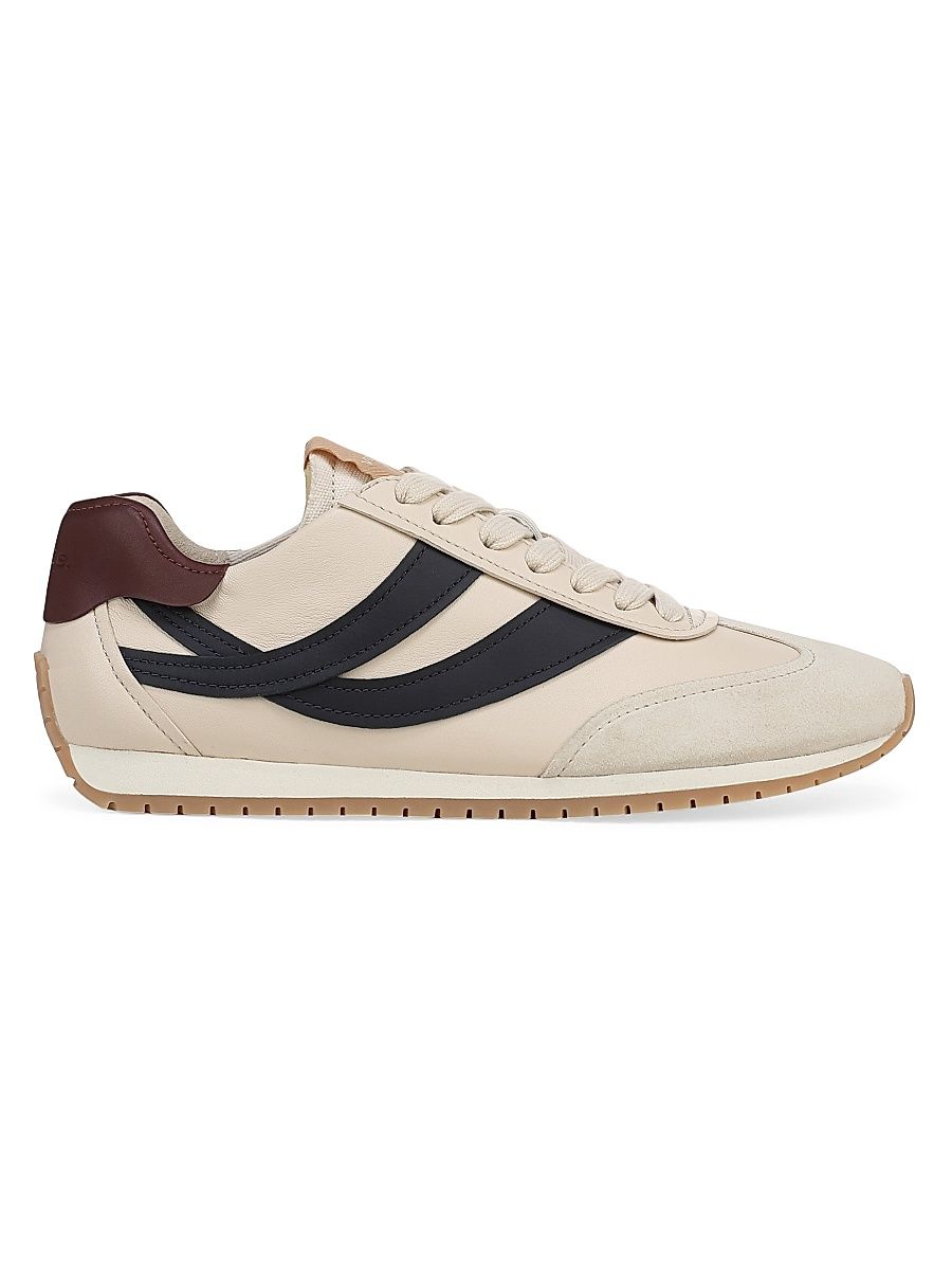 Women's Oasis Runner Leather Lace-Up Sneakers - Cosmic Blue - Size 11