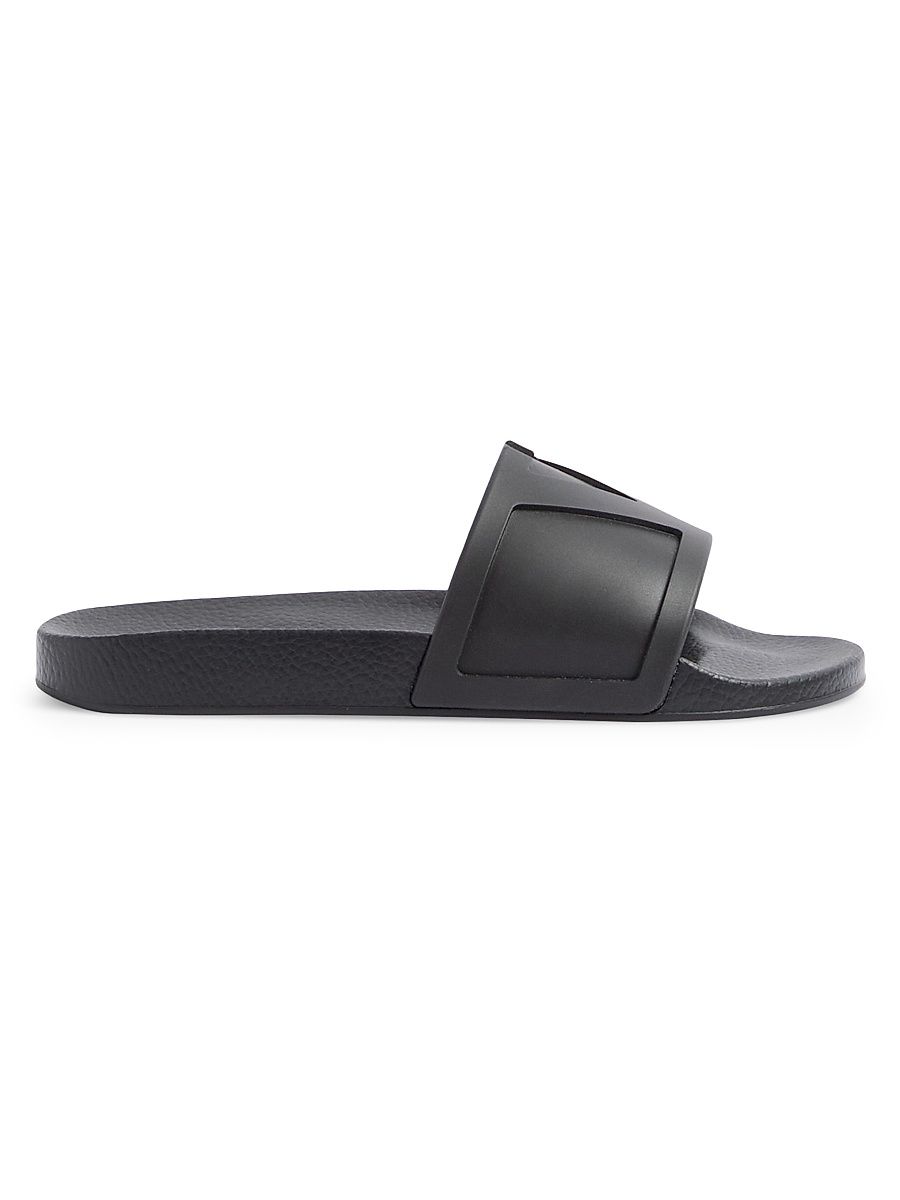 Men's Coolside Rubber Slide Sandals - Black - Size 13