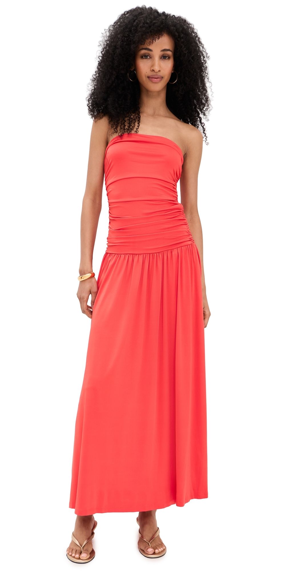 NIA Santal Dress Coral XL