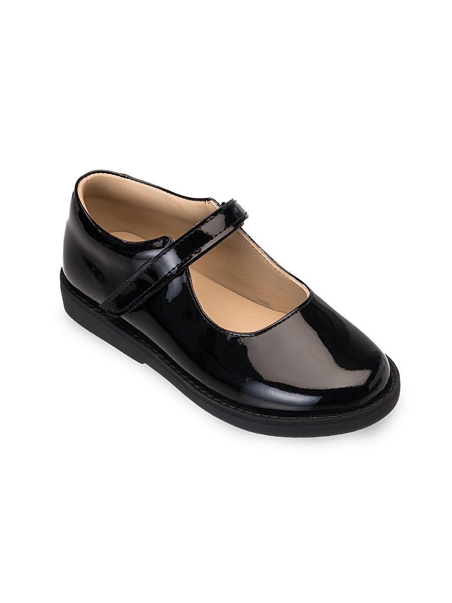 Little Girl's & Girl's Zoe Patent Leather Mary Janes - Patent Black - Size 11.5 (Child)