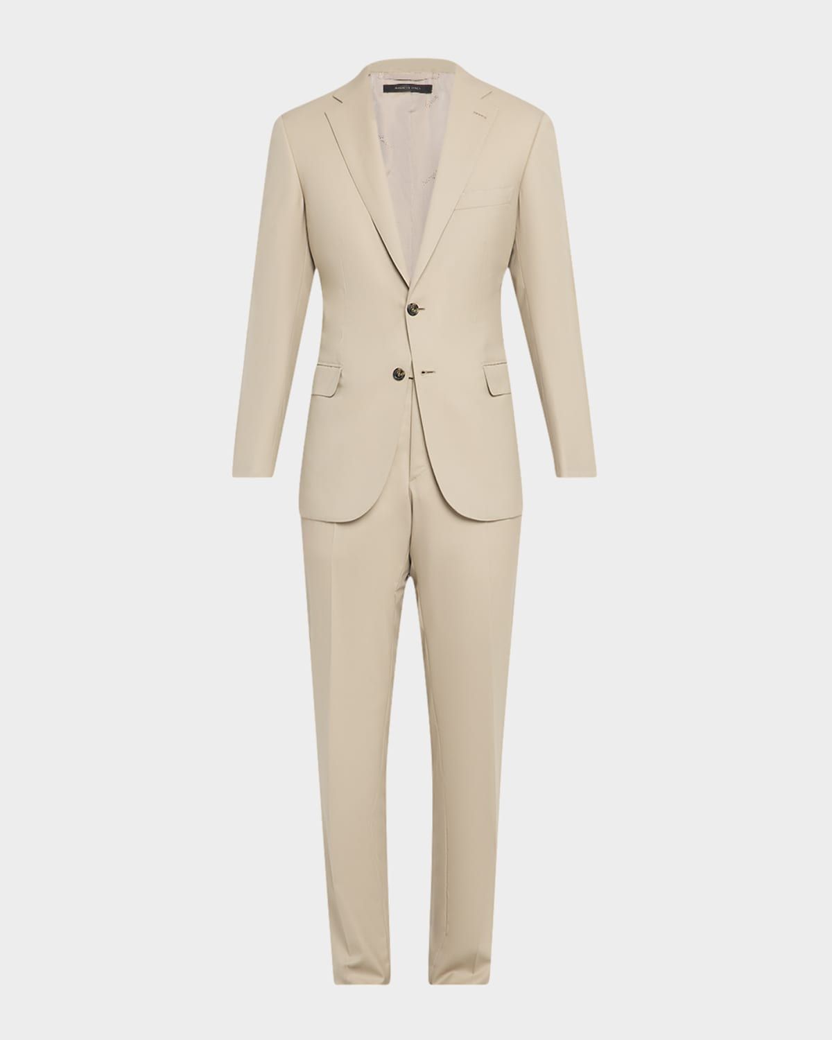 Men & apos;s Wool Modern Fit Two-Piece Suit
